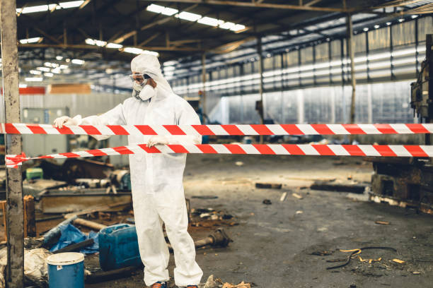 Professional Odor Removal technician working in Scituate, MA